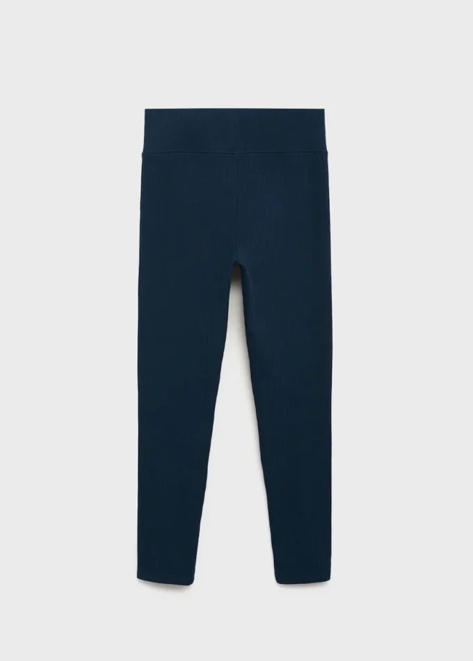 Leggings aus Baumwollrippstoff Leggings aus Baumwollrippstoff
