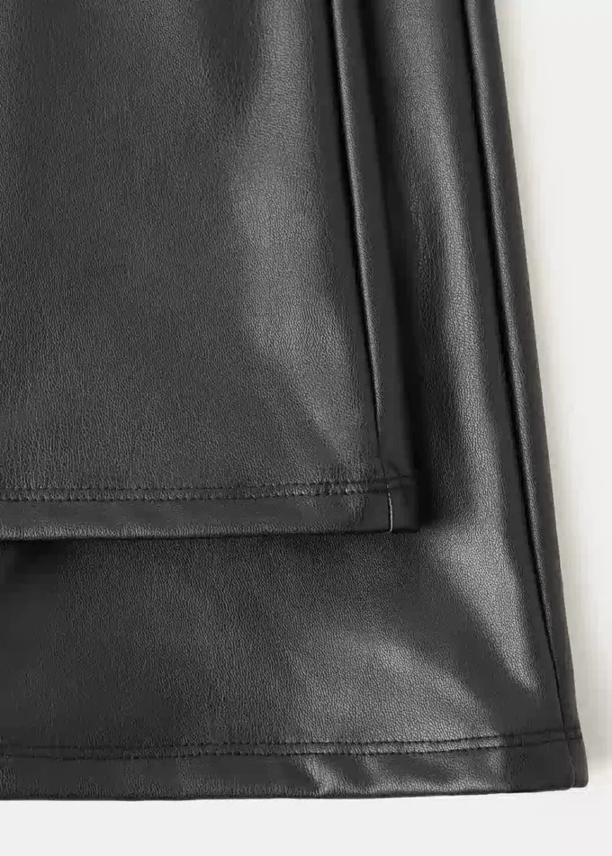 Leggings aus Kunstleder