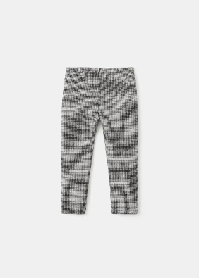 Leggings mit Hahnentrittmuster