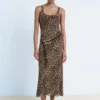 Leoparden-Midikleid Leoparden-Midikleid