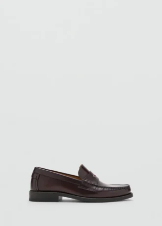 Loafer aus gealtertem Leder