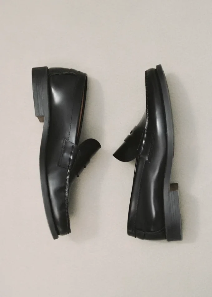 Loafer aus gealtertem Leder