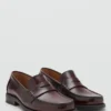 Loafer aus gealtertem Leder Loafer aus gealtertem Leder