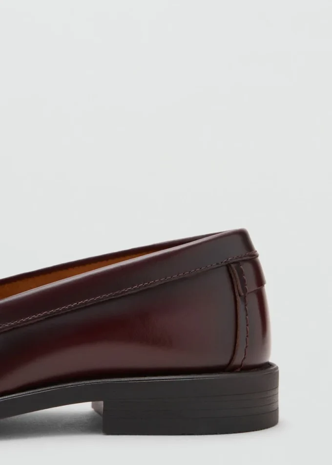 Loafer aus gealtertem Leder Loafer aus gealtertem Leder