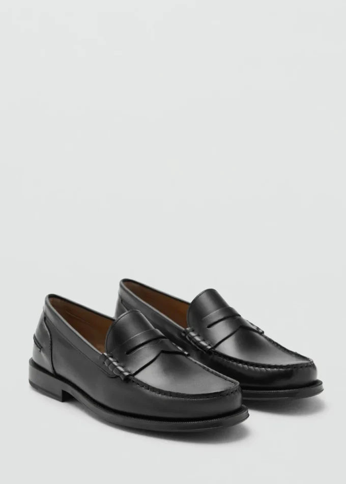 Loafer aus gealtertem Leder