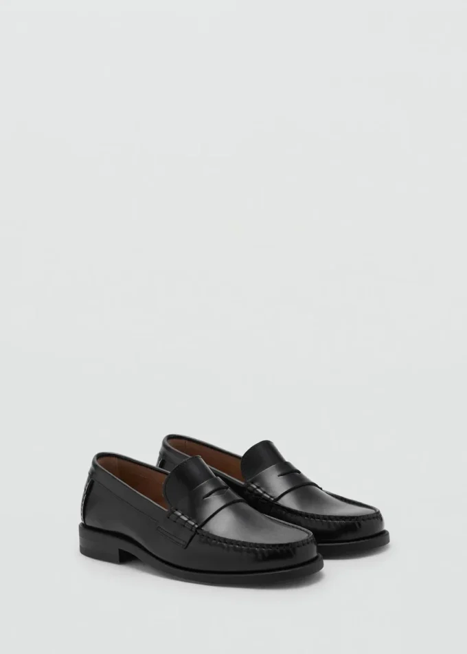 Loafer aus gealtertem Leder