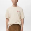 Lockere Passform, bedrucktes T-Shirt Lockere Passform, bedrucktes T-Shirt