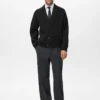 Lockere Strickjacke Lockere Strickjacke
