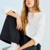 Lurex-gestreifte Hose Lurex-gestreifte Hose