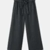 Lurex-gestreifte Hose Lurex-gestreifte Hose