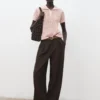 Lurex-Häkelpullover