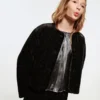 Lurex-Jacke mit Knöpfen Lurex-Jacke mit Knöpfen
