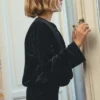 Lurex-Jacke mit Knöpfen Lurex-Jacke mit Knöpfen