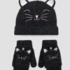 Lurex-Kitty-Mütze