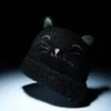 Lurex-Kitty-Mütze