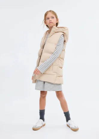 Lurex-Kleid mit Cut-outs