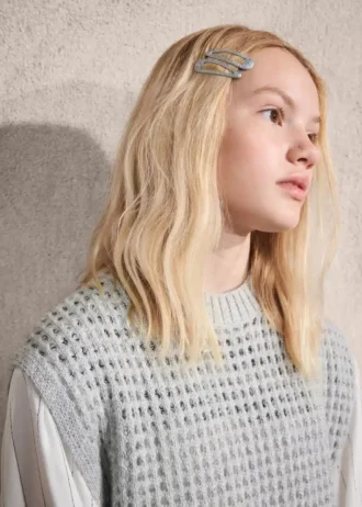 Lurex-Paillettenweste