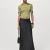 Lurex-Pullover mit Rollkragen