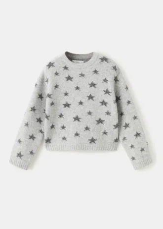 Lurex-Stern-Pullover Lurex-Stern-Pullover