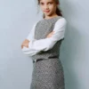 Lurex-Tweedkleid Lurex-Tweedkleid