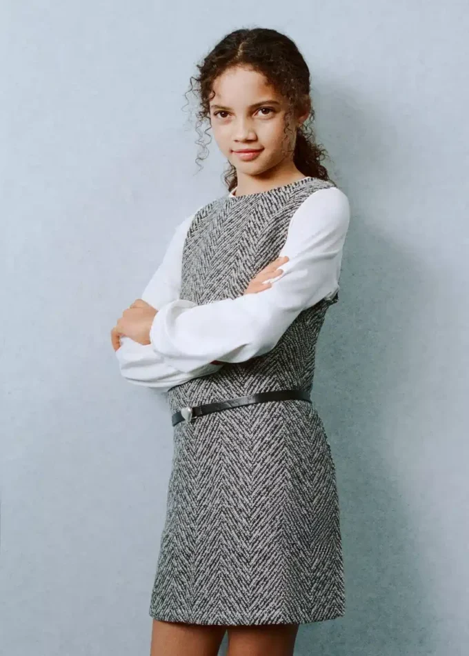 Lurex-Tweedkleid Lurex-Tweedkleid