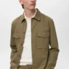 Lyocell-Baumwolljacke mit Taschen