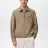 Lyocell-Jacke mit Taschen Lyocell-Jacke mit Taschen