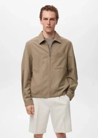 Lyocell-Jacke mit Taschen