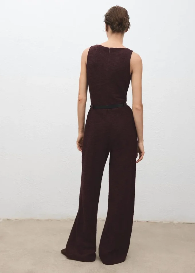 Marl-Jumpsuit mit Gürtel Marl-Jumpsuit mit Gürtel