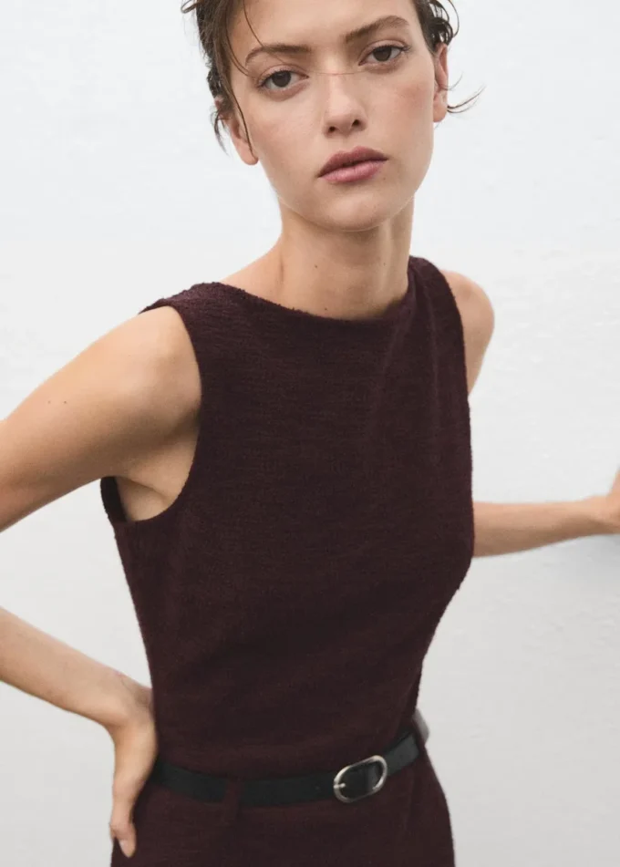 Marl-Jumpsuit mit Gürtel Marl-Jumpsuit mit Gürtel