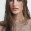 Marmorierter Strickpullover
