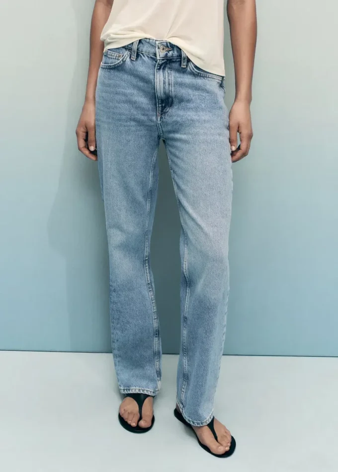 Matilda Jeans mit mittlerer Leibhöhe und geradem Schnitt