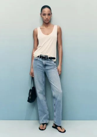 Matilda Jeans mit mittlerer Leibhöhe und geradem Schnitt