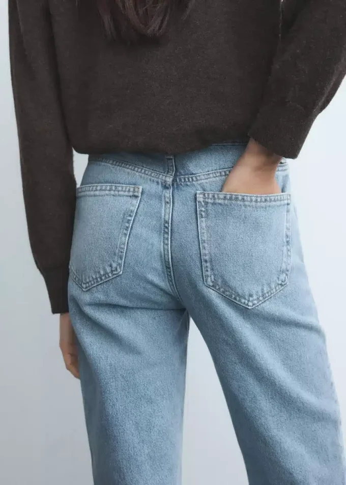 Matilda Jeans mit mittlerer Leibhöhe und geradem Schnitt