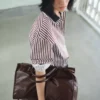 Maxi-Handtasche mit Riemen