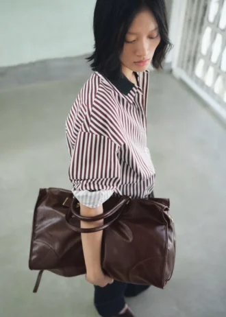 Maxi-Handtasche mit Riemen