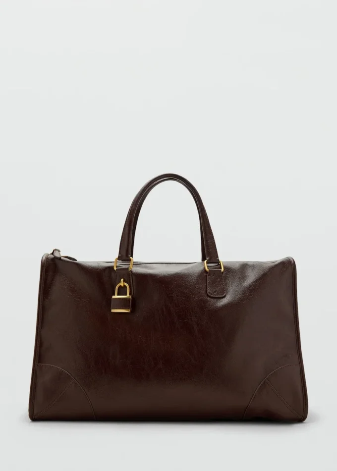 Maxi-Handtasche mit Riemen