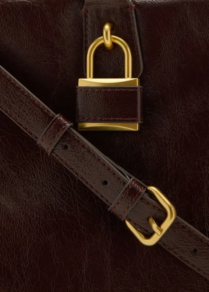 Maxi-Handtasche mit Riemen