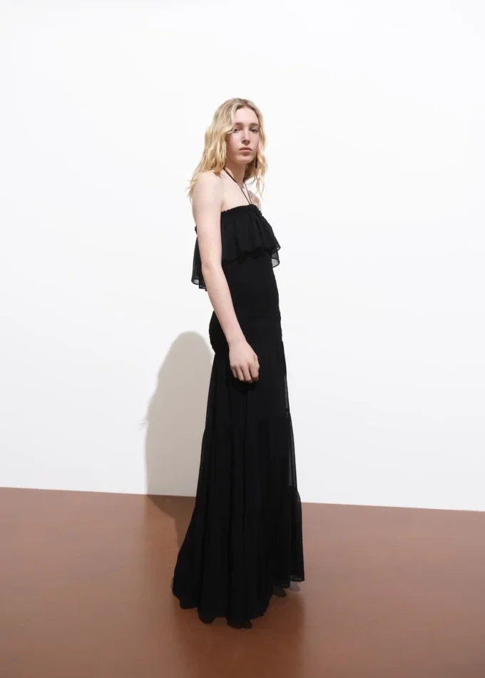 Maxikleid mit Rüschen Maxikleid mit Rüschen