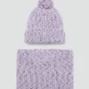 Gesprenkelter Strickschal Gesprenkelter Strickschal