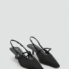 Mesh-Schuhe mit Schnallenverschluss und Stilettoabsatz Mesh-Schuhe mit Schnallenverschluss und Stilettoabsatz