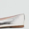 Metallic-Ballerinas mit Schleife Metallic-Ballerinas mit Schleife