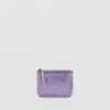 Metallic-Lederhandtasche