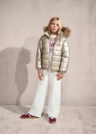 Metallic-Steppjacke