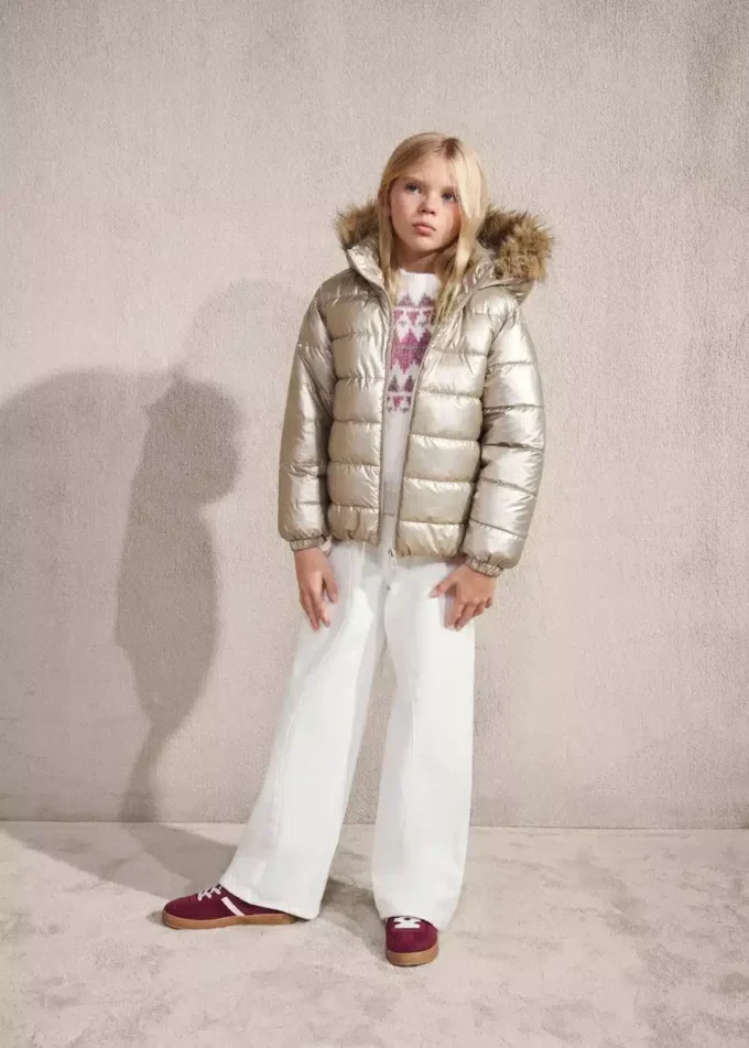 Metallic-Steppjacke