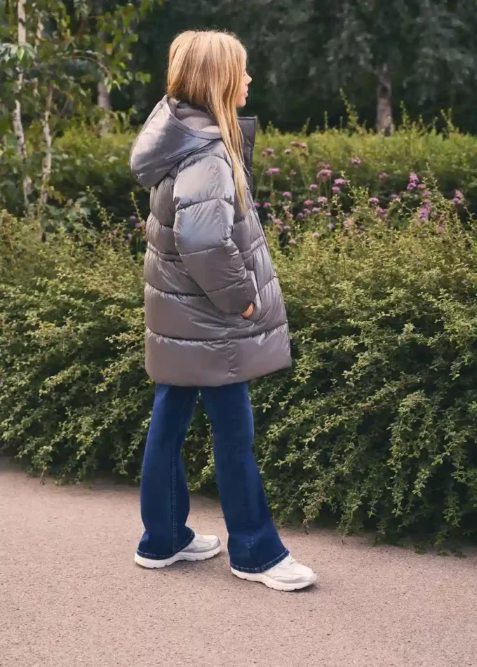 Metallic-Steppjacke Metallic-Steppjacke