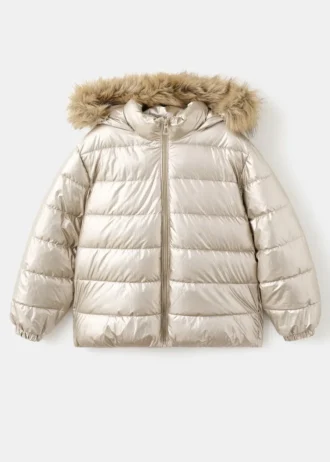 Metallic-Steppjacke