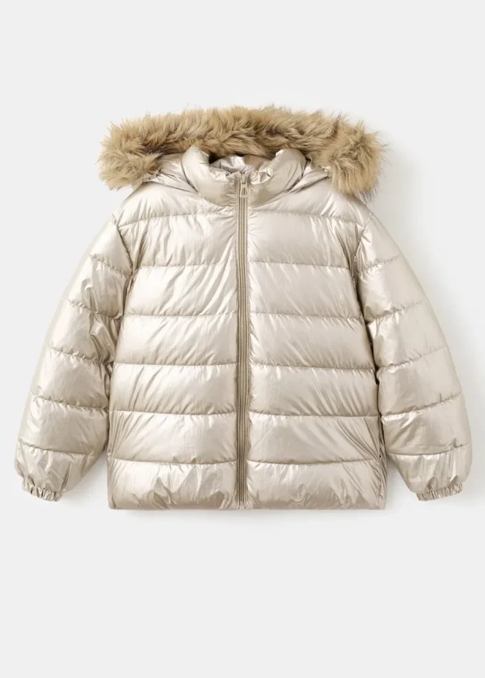 Metallic-Steppjacke