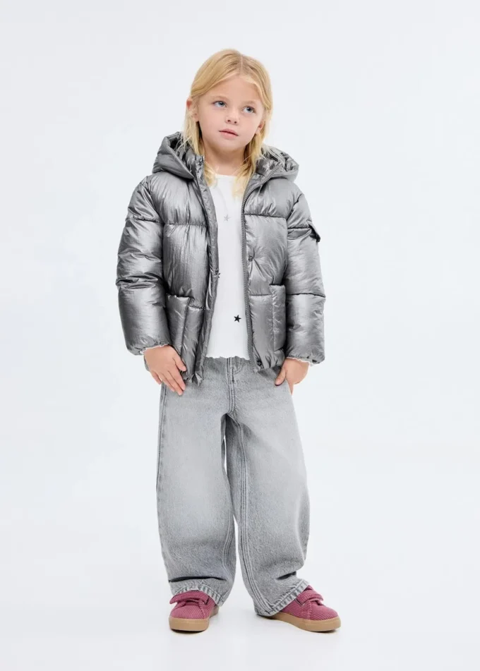 Metallic-Steppjacke Metallic-Steppjacke