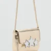 Metallic-Tasche mit Stern